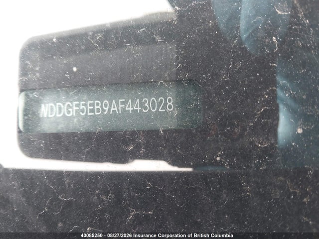 40085250 :رقم المزاد ، WDDGF5EB9AF443028 vin ، 2010 Mercedes-benz C 300 مزاد بيع