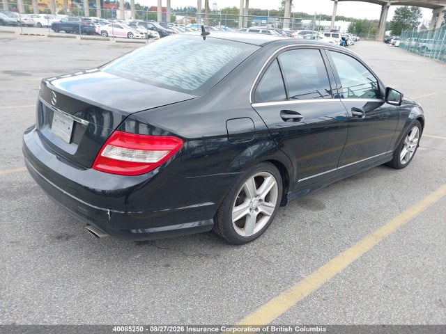 40085250 :رقم المزاد ، WDDGF5EB9AF443028 vin ، 2010 Mercedes-benz C 300 مزاد بيع