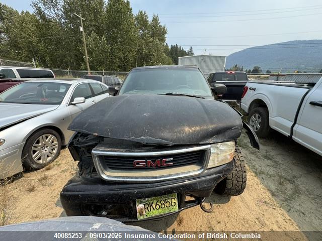 Aukcja sprzedaży 1998 Gmc Sonoma, vin: 1GTCT14W5WK517400, numer aukcji: 40085253
