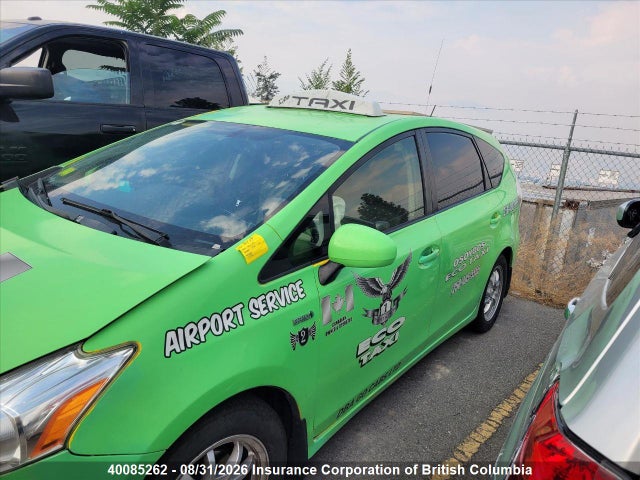 40085262 :رقم المزاد ، JTDZN3EUXD3242272 vin ، 2013 Toyota Prius مزاد بيع