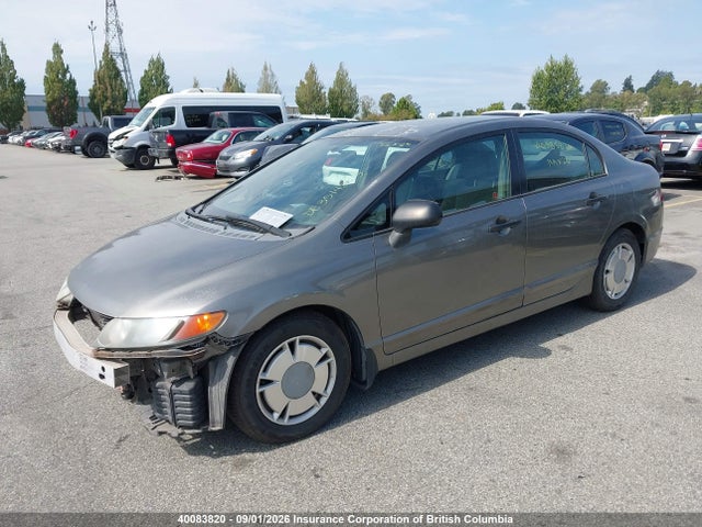 Aukcja sprzedaży 2006 Honda Civic Dx Vp, vin: 2HGFA163X6H038212, numer aukcji: 40083820