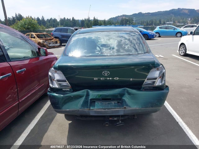 2000 Toyota Echo მანქანა იყიდება აუქციონზე, vin: JTDBT1237Y0059491, აუქციონის ნომერი: 40079537