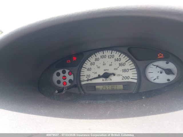 2000 Toyota Echo მანქანა იყიდება აუქციონზე, vin: JTDBT1237Y0059491, აუქციონის ნომერი: 40079537