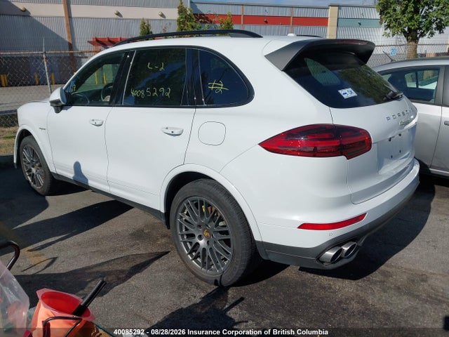 WP1AE2A2XJLA72744 Porsche Cayenne Se Hybrid/platinum