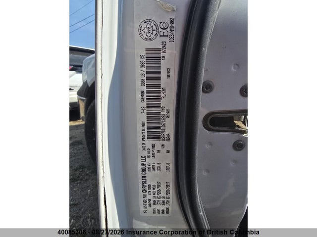 Aukcja sprzedaży 2013 Ram 1500 St, vin: 1C6RR7ST1DS713293, numer aukcji: 40085306