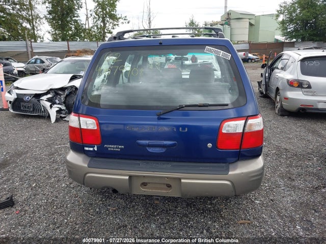 Aukcja sprzedaży 2001 Subaru Forester S, vin: JF1SF65531H710713, numer aukcji: 40079901