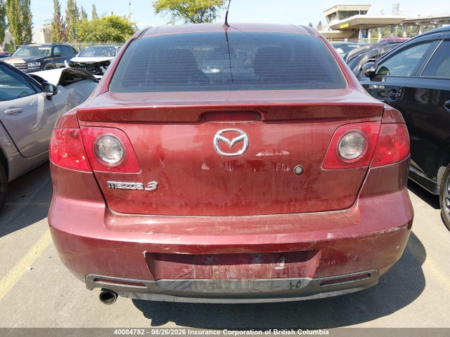 40084782 :رقم المزاد ، JM1BK12F061496821 vin ، 2006 Mazda 3 I مزاد بيع