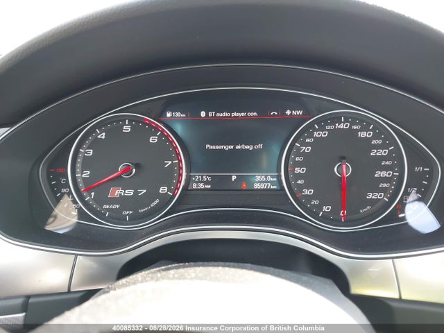Продажа на аукционе авто 2016 Audi Rs7, vin: WUAW2BFC9GN901868, номер лота: 40085332