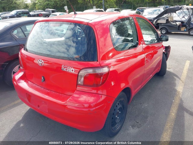 2004 Toyota Echo მანქანა იყიდება აუქციონზე, vin: JTDJT123340049031, აუქციონის ნომერი: 40080073