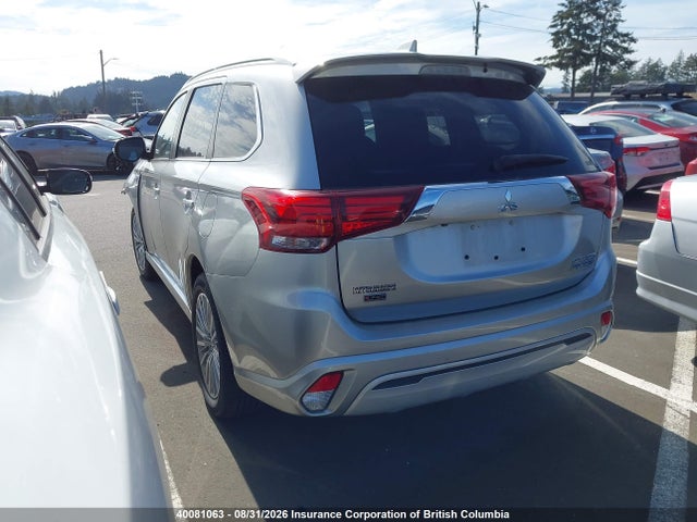 2019 Mitsubishi Outlander Sel/gt მანქანა იყიდება აუქციონზე, vin: JA4J24A53KZ608541, აუქციონის ნომერი: 40081063