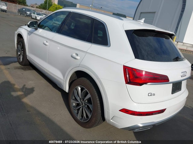 Aukcja sprzedaży 2021 Audi Q5 Progressiv, vin: WA1EAAFY3M2092909, numer aukcji: 40079469