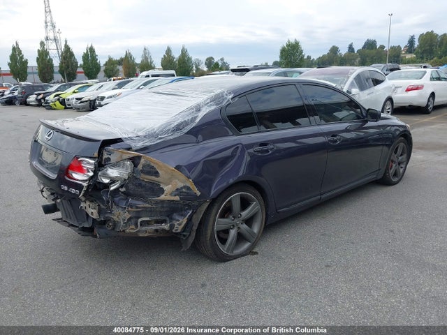 Продажа на аукционе авто 2006 Lexus Gs 430, vin: JTHBN96S865005531, номер лота: 40084775