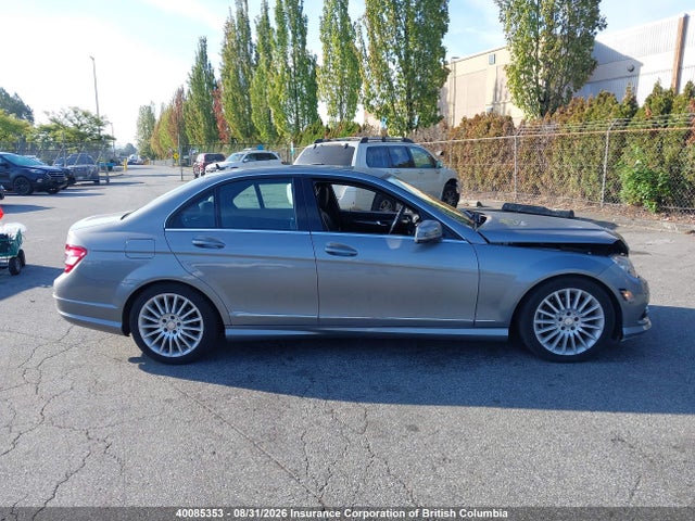 40085353 :رقم المزاد ، WDDGF8FB2AF461063 vin ، 2010 Mercedes-benz C 250 4matic مزاد بيع