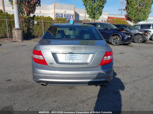 40085353 :رقم المزاد ، WDDGF8FB2AF461063 vin ، 2010 Mercedes-benz C 250 4matic مزاد بيع