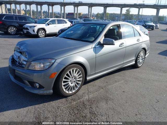 40085353 :رقم المزاد ، WDDGF8FB2AF461063 vin ، 2010 Mercedes-benz C 250 4matic مزاد بيع
