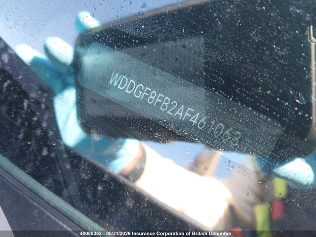 40085353 :رقم المزاد ، WDDGF8FB2AF461063 vin ، 2010 Mercedes-benz C 250 4matic مزاد بيع