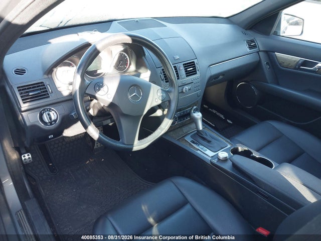 40085353 :رقم المزاد ، WDDGF8FB2AF461063 vin ، 2010 Mercedes-benz C 250 4matic مزاد بيع