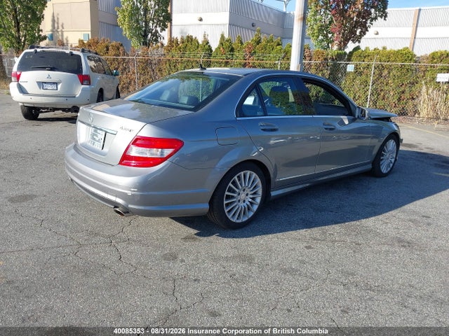 40085353 :رقم المزاد ، WDDGF8FB2AF461063 vin ، 2010 Mercedes-benz C 250 4matic مزاد بيع