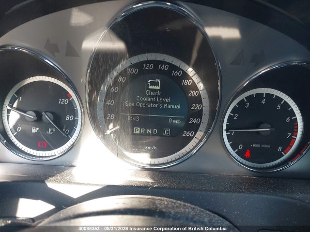 40085353 :رقم المزاد ، WDDGF8FB2AF461063 vin ، 2010 Mercedes-benz C 250 4matic مزاد بيع