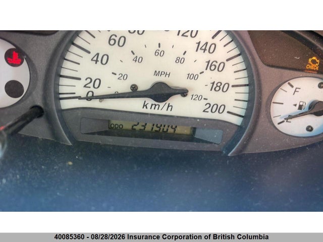 40085360 :رقم المزاد ، JTDAT123920245696 vin ، 2002 Toyota Echo مزاد بيع