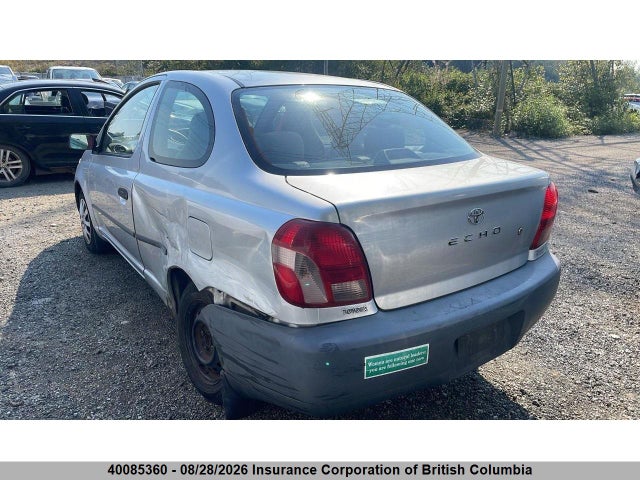 40085360 :رقم المزاد ، JTDAT123920245696 vin ، 2002 Toyota Echo مزاد بيع