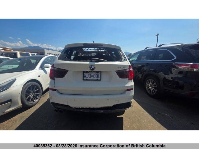 40085362 :رقم المزاد ، 5UXWX9C54E0D17810 vin ، 2014 Bmw X3 مزاد بيع