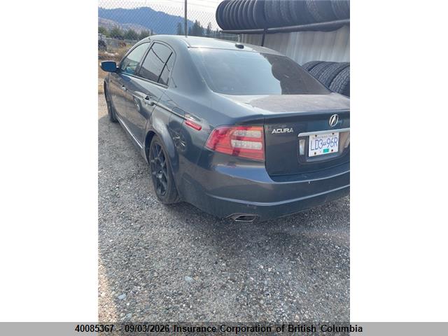 40085367 :رقم المزاد ، 19UUA66207A800829 vin ، 2007 Acura Tl مزاد بيع