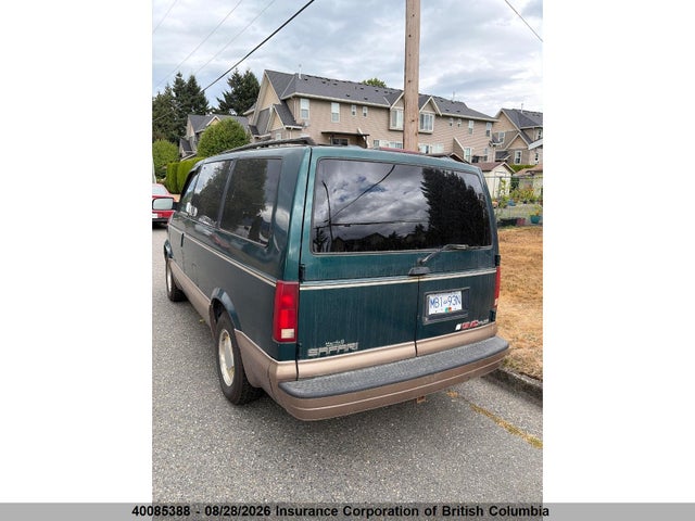 Aukcja sprzedaży 1997 Gmc Safari Xt, vin: 1GKDM19W9VB505974, numer aukcji: 40085388