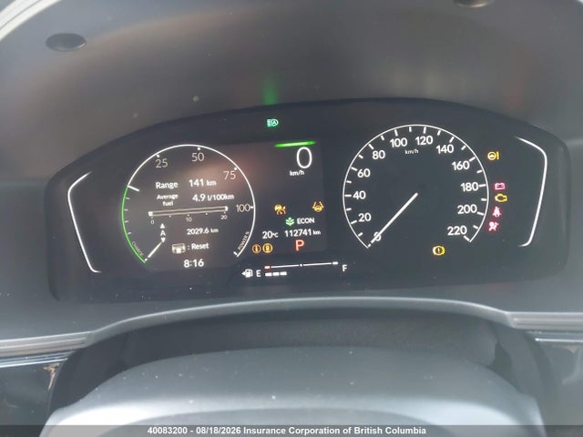 2HGFE4F81SH016708 Honda Civic Sport/sport Touring
