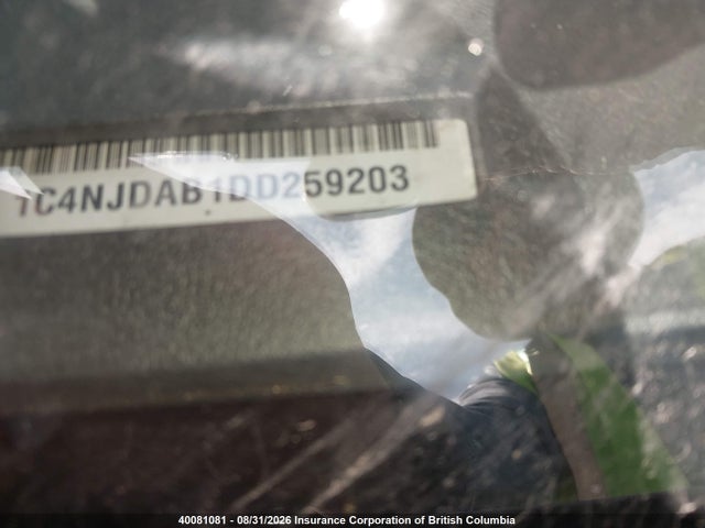 40081081 :رقم المزاد ، 1C4NJDAB1DD259203 vin ، 2013 Jeep Compass مزاد بيع