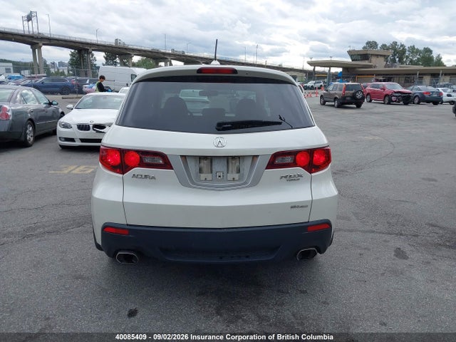 40085409 :رقم المزاد ، 5J8TB1H52AA801507 vin ، 2010 Acura Rdx مزاد بيع