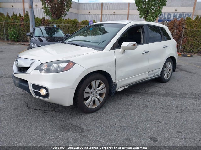 40085409 :رقم المزاد ، 5J8TB1H52AA801507 vin ، 2010 Acura Rdx مزاد بيع