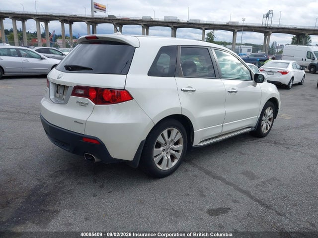 40085409 :رقم المزاد ، 5J8TB1H52AA801507 vin ، 2010 Acura Rdx مزاد بيع