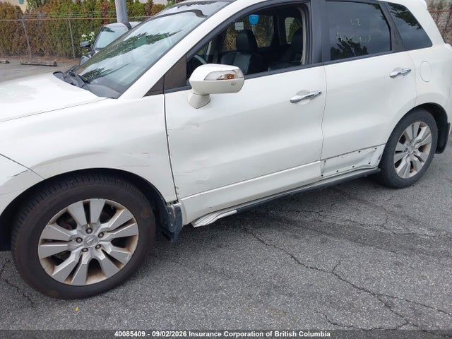 40085409 :رقم المزاد ، 5J8TB1H52AA801507 vin ، 2010 Acura Rdx مزاد بيع