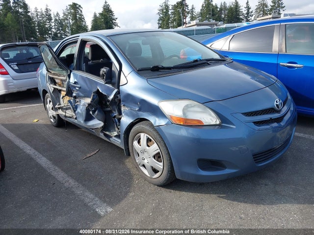 40080174 :رقم المزاد ، JTDBT903481293146 vin ، 2008 Toyota Yaris مزاد بيع