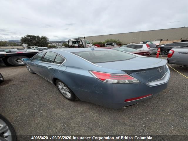 40085420 :رقم المزاد ، 19UUA86589A801350 vin ، 2009 Acura Tl مزاد بيع
