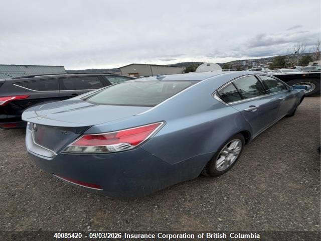 40085420 :رقم المزاد ، 19UUA86589A801350 vin ، 2009 Acura Tl مزاد بيع