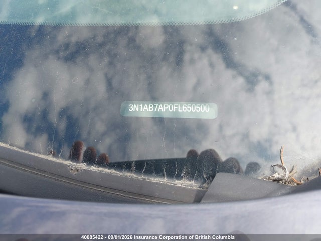 3N1AB7AP0FL650500 Nissan Sentra S/sv/sr/sl