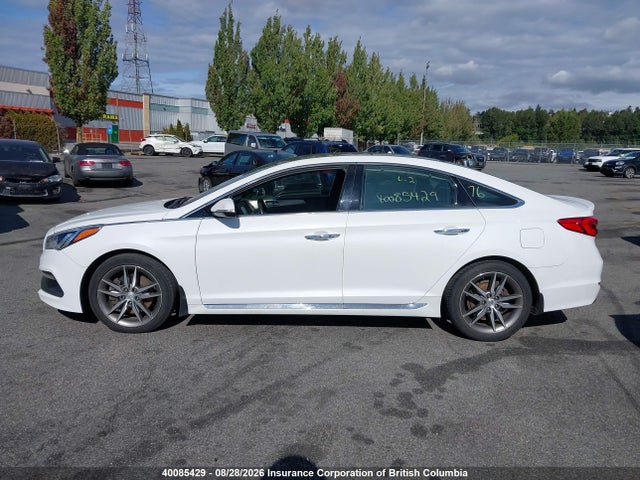 40085429 :رقم المزاد ، 5NPE34ABXGH430085 vin ، 2016 Hyundai Sonata Sport/limited مزاد بيع