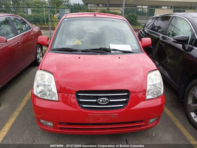2008 Kia Morning მანქანა იყიდება აუქციონზე, vin: KNABA24438T549132, აუქციონის ნომერი: 40079698