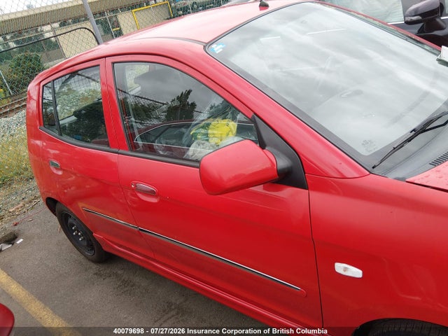 2008 Kia Morning მანქანა იყიდება აუქციონზე, vin: KNABA24438T549132, აუქციონის ნომერი: 40079698
