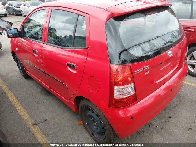 2008 Kia Morning მანქანა იყიდება აუქციონზე, vin: KNABA24438T549132, აუქციონის ნომერი: 40079698