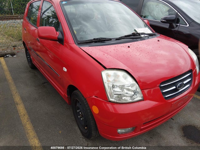 2008 Kia Morning მანქანა იყიდება აუქციონზე, vin: KNABA24438T549132, აუქციონის ნომერი: 40079698