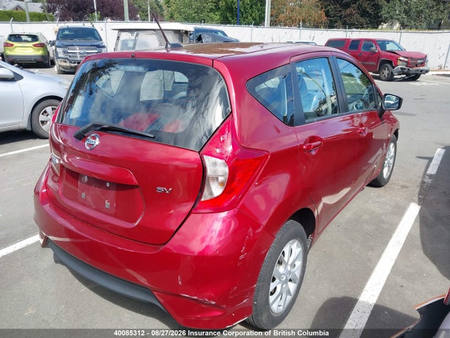Nissan Versa Note S/s Plus/sv/sl/sr 2017 3N1CE2CP5HL359462 Image 4