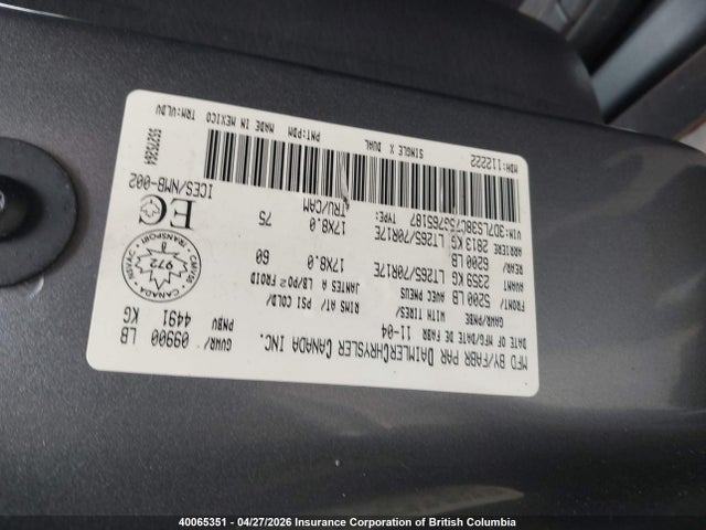 Продажа на аукционе авто 2005 Dodge Ram 3500 St/slt, vin: 3D7LS38C75G765187, номер лота: 40065351