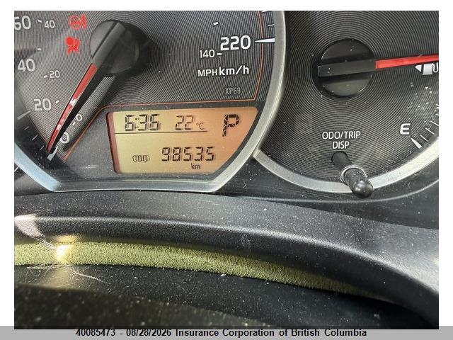 40085473 :رقم المزاد ، JTDKTUD31CD534181 vin ، 2012 Toyota Yaris مزاد بيع