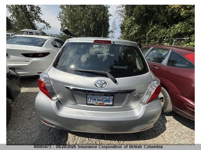 40085473 :رقم المزاد ، JTDKTUD31CD534181 vin ، 2012 Toyota Yaris مزاد بيع