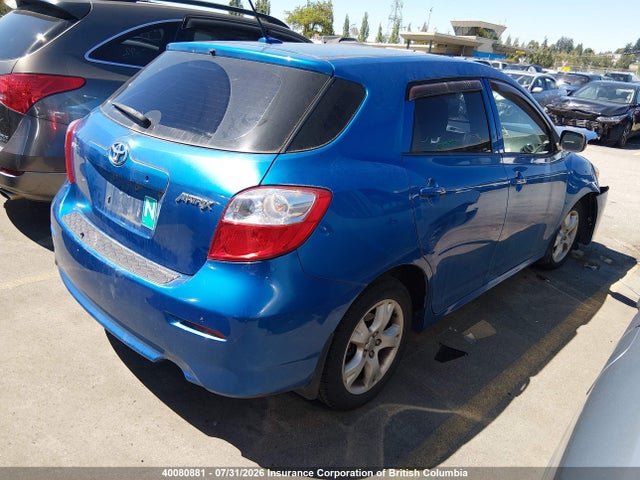 40080881 :رقم المزاد ، 2T1KU40E69C139889 vin ، 2009 Toyota Corolla Matrix مزاد بيع