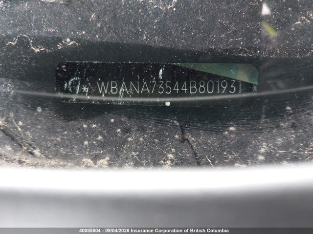 Aukcja sprzedaży 2004 Bmw 530i, vin: WBANA73544B801931, numer aukcji: 40085504