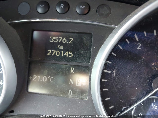 Продаж на аукціоні авто 2008 Mercedes-benz Ml 320 Cdi 4matic, vin: 4JGBB22EX8A436167, номер лоту: 40085507